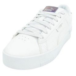 Kobiety/Panie Jada Luminous Leather Trainers. Białe obuwie trekkingowe damskie Puma. Za 233.99 zł.