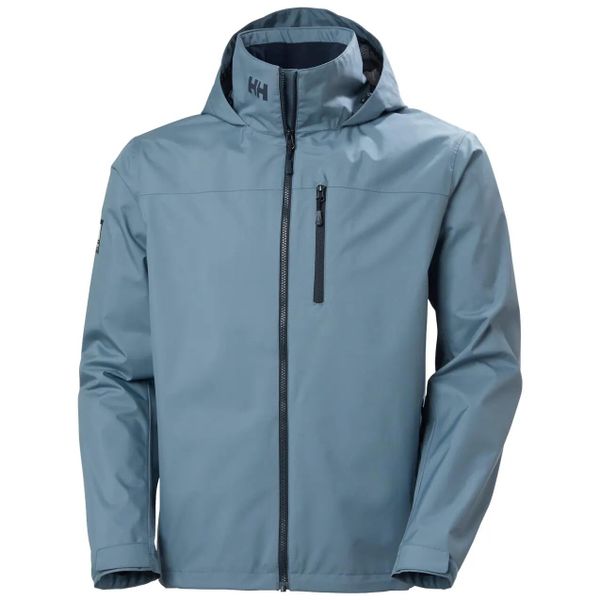 Kurtka wodoodporna z kapturem Helly Hansen Crew 2.0. Niebieskie kurtki męskie Helly Hansen, na lato, s, bez wzorów, z dzianiny, z kapturem. Za 732.00 zł.