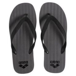 Klapki japonki basenowe plażowe klasyczne Arena Beach Tong. Czarne klapki i japonki męskie Arena. Za 79.99 zł.