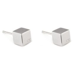 Kolczyki Calvin Klein. Szare kolczyki damskie CALVIN KLEIN, srebrne. Za 229.99 zł.