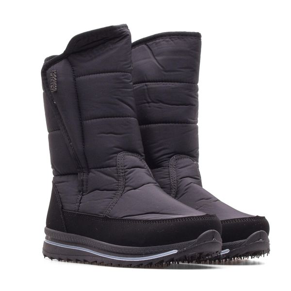 Buty zimowe damskie wysokie śniegowce PROGRESS ocieplane. Czarne śniegowce damskie Progress. Za 179.00 zł.