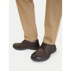 Półbuty Go Soft. Brązowe półbuty męskie GO SOFT, bez zapięcia. Za 249.99 zł.