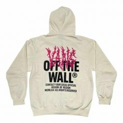 Bluza Vans Metal Wall Fz Marshmallow. Brązowe bluzy bez kaptura męskie Vans, l. Za 338.36 zł.