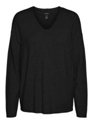Vero Moda Sweter w kolorze czarnym rozmiar: S. Czarne swetry klasyczne damskie Vero Moda, s, bez kołnierzyka. Za 52.79 zł.