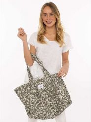 Zwillingsherz Shopper bag w kolorze szarym - 43 x 33 cm rozmiar: onesize. Szare shopper bag damskie Zwillingsherz, bez wzorów, z materiału, na ramię, bez dodatków. Za 60.99 zł.