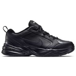Buty Nike Air Monarch Iv 415445-001 czarne. Czarne buty sportowe na co dzień męskie z materiału, bez zapięcia. Za 608.86 zł.