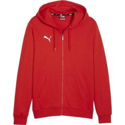 Bluza sportowa męska Puma B23618. Czerwone bluzy sportowe męskie Puma, bez wzorów, casualowe, bez kołnierzyka, bez ramiączek. Za 189.00 zł.