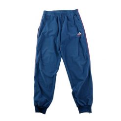 Second life - Spodnie dresowe męskie Regular tapered Y2K niebieskie - Stan dobry. Niebieskie spodnie sportowe męskie Adidas, z dresówki. Za 138.16 zł.