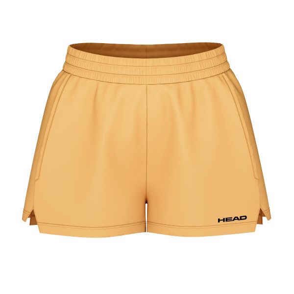 Damskie spódnico-spodenki Head Play. Żółte szorty damskie HEAD, bez wzorów, sportowe. Za 380.00 zł.