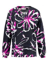 FYNCH-HATTON Bluzka w kolorze granatowym rozmiar: 38. Niebieskie bluzki damskie Fynch-Hatton, bez wzorów, z bawełny, bez kołnierzyka, bez ramiączek. Za 143.99 zł.