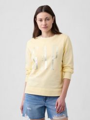 GAP Bluza w kolorze żółtym rozmiar: M. Żółte bluzy bez kaptura damskie GAP, m, z materiału. Za 75.34 zł.