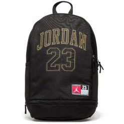 Plecak szkolny sportowy Nike Jordan JERSEY. Czarne plecaki damskie Nike, bez wzorów, z jersey, biznesowe. Za 259.00 zł.