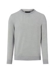Marc O'Polo sweter z dzianiny Mężczyźni Bawełna srebrny, XXL. Szare swetry męskie Marc O´Polo, m, bez wzorów, z bawełny, bez kołnierzyka. Za 429.95 zł.