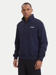 Napapijri Bluza B-Small Box Hz NP0A88TO Granatowy Relaxed Fit. Niebieskie bluzy bez kaptura męskie Napapijri, m, z bawełny. Za 349.99 zł.