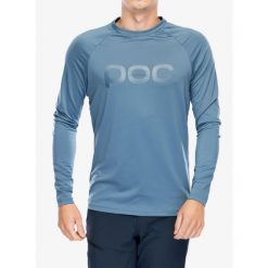 Bluza rowerowa męska POC Reform Enduro Jersey. Niebieskie bluzy bez kaptura męskie POC, bez wzorów, z jersey, bez kołnierzyka, bez ramiączek. Za 287.99 zł.