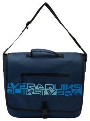 Torba sportowa Quiksilver The Deem 17L. Niebieskie torby męskie na ramię Quiksilver, bez wzorów, z materiału, na ramię, duże. Za 87.49 zł.