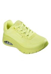 Buty sportowe damskie Skechers Uno Flex Spring On. Żółte buty sportowe na co dzień damskie Skechers, bez wzorów, z materiału. Za 490.00 zł.