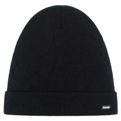 Czapka dla dorosłych Renan OS MU RL. Czarne czapki męskie Eisbar, bez wzorów, z materiału, sportowe. Za 229.99 zł.