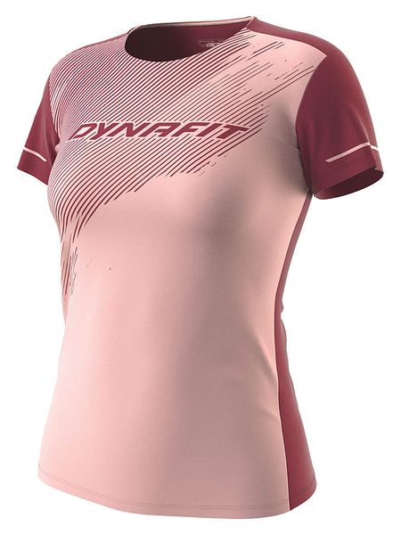 DYNAFIT Koszulka funkcyjna "ALPINE" w kolorze jasnoróżowym rozmiar: M. Różowe bluzki sportowe damskie Dynafit, m, z materiału, bez kołnierzyka, bez ramiączek. Za 144.58 zł.