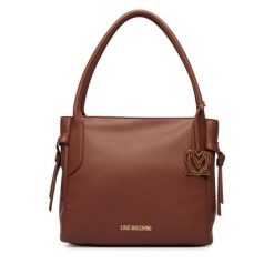 Torebka LOVE MOSCHINO. Brązowe torebki klasyczne damskie Love Moschino, bez wzorów, bez dodatków. Za 1,059.00 zł.