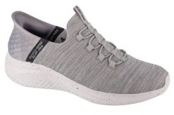 Buty sportowe Sneakersy męskie, Slip-Ins Ultra Flex 3.0 - Right Away. Szare buty sportowe na co dzień męskie Skechers, z materiału, bez zapięcia, trekkingowe. Za 359.99 zł.