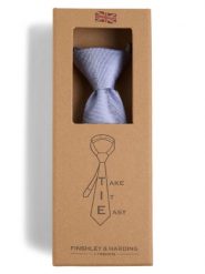 Finshley & Harding London krawat na zamek błyskawiczny wykonany z jedwabiu Mężczyźni Jedwab niebieski, ONE SIZE. Niebieskie krawaty i muchy męskie Finshley & Harding London, bez wzorów, z jedwabiu, biznesowe. Za 149.95 zł.