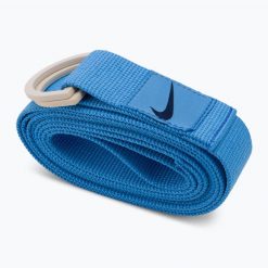 Pasek do jogi Nike Mastery 6ft. Niebieskie paski damskie Nike, bez wzorów, sportowe. Za 49.99 zł.