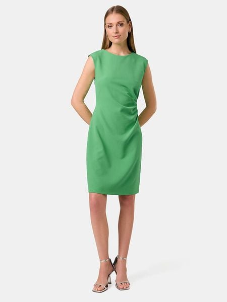 Gerry Weber Sukienka w kolorze zielonym rozmiar: 46. Zielone sukienki damskie Gerry Weber, bez wzorów, bez kołnierzyka, bez ramiączek, mini. Za 162.87 zł.