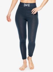 Legginsy termoaktywne damskie Super.natural Tundra175 Tight. Niebieskie bielizna termoaktywna damska Super.natural, l, bez wzorów, z materiału. Za 329.99 zł.