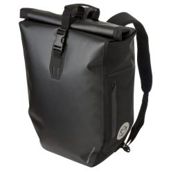 Torba rowerowa i plecak 21 l wodoszczelna czarna. Czarne plecaki męskie Agu, bez wzorów, z materiału. Za 461.00 zł.