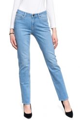 LEE MARION STRAIGHT DAMSKIE SPODNIE JEANSOWE MID LINA L301OPSR 112139755. Spodnie materiałowe damskie Lee, bez wzorów, z jeansu. Za 199.99 zł.