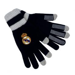 Real Madryt rękawiczki zimowe RM5GU2 czarne. Czarne rękawiczki damskie Real Madrid, na zimę, bez wzorów. Za 99.00 zł.