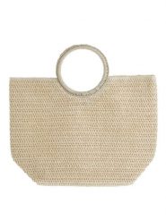 BLE Torebka w kolorze beżowym - 40 x 33 x 10 cm rozmiar: onesize. Brązowe torebki klasyczne damskie BLE, bez wzorów, z materiału, bez dodatków. Za 76.04 zł.