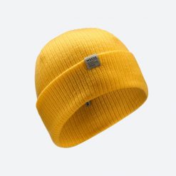 Czapka narciarska dla dorosłych Wedze Fisherman. Czerwone czapki męskie WED'ZE, na zimę, bez wzorów, z dzianiny, sportowe. Za 39.99 zł.
