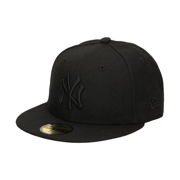 Czapka z daszkiem New Era 59FIFTY MLB NY New York Yankees Fullcap - 10000103. Czarne czapki męskie New Era, bez wzorów, sportowe. Za 193.20 zł.
