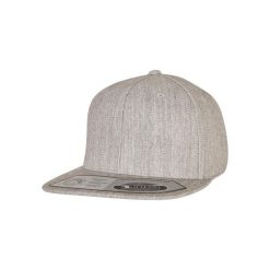 Czapka typu snapback Flexfit 110 Fitted. Szare czapki z daszkiem damskie FLEXFIT, bez wzorów. Za 148.00 zł.