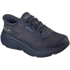 Buty sportowe męskie Skechers Max Cushioning Endeavour Ex. Niebieskie buty sportowe na co dzień męskie Skechers, z syntetyku, bez zapięcia. Za 590.00 zł.