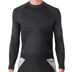 Koszulka Termoaktywna do turystyki i na rower LUXA Silver Plus Zimowa. Czarne bielizna termoaktywna męska LUXA, m, bez wzorów. Za 259.00 zł.