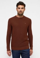 MUSTANG Elliot MĘSKI SWETER LOGO. Swetry męskie Mustang, m, bez wzorów, bez kołnierzyka. Za 139.99 zł.