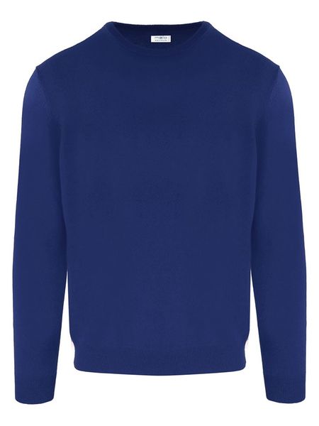Malo Optimum Sweter w kolorze granatowym rozmiar: L. Niebieskie swetry męskie Malo Optimum, l, bez wzorów, z kaszmiru, bez kołnierzyka. Za 260.99 zł.