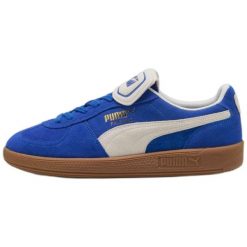 Buty Puma model 402350-01 unisex. Niebieskie buty trekkingowe męskie Puma. Za 302.40 zł.