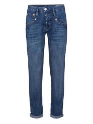 Herrlicher Dżinsy - Slim fit - w kolorze niebieskim rozmiar: W26. Niebieskie jeansy damskie Herrlicher, z podwyższonym stanem. Za 83.42 zł.