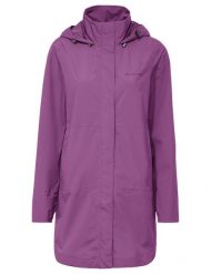 Kurtka damska Mineo 2.5L Coat. Czerwone kurtki damskie Vaude, l, bez wzorów, z materiału, bez kaptura. Za 769.00 zł.