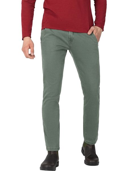 Timezone Spodnie chino "Janno" w kolorze zielonym rozmiar: W31/L32. Zielone spodnie materiałowe męskie Timezone, bez wzorów. Za 142.45 zł.