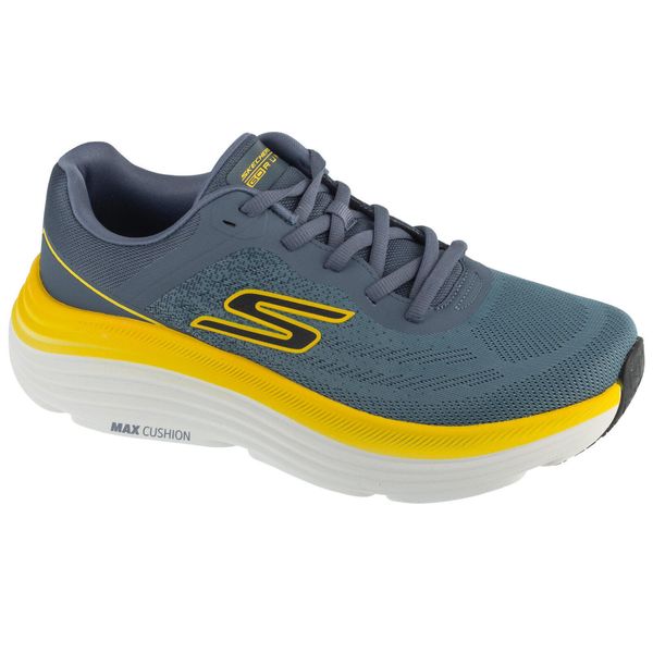 Buty do biegania męskie, Max Cushioning Endeavor - Ardena. Niebieskie obuwie do biegania damskie Skechers, Skechers Sport. Za 379.99 zł.