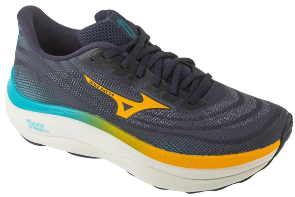 Buty do biegania męskie, Wave Sky 9. Białe obuwie do biegania damskie Mizuno, mizuno wave. Za 814.10 zł.