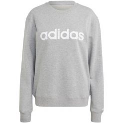 Bluza damska adidas Essentials Linear French Terry. Białe bluzy bez kaptura damskie Adidas, xs. Za 199.00 zł.