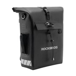 Sakwa rowerowa boczna na bagażnik plecak 2w1 Rockbros AS-131. Czarne plecaki damskie ROCKBROS, bez wzorów. Za 319.00 zł.