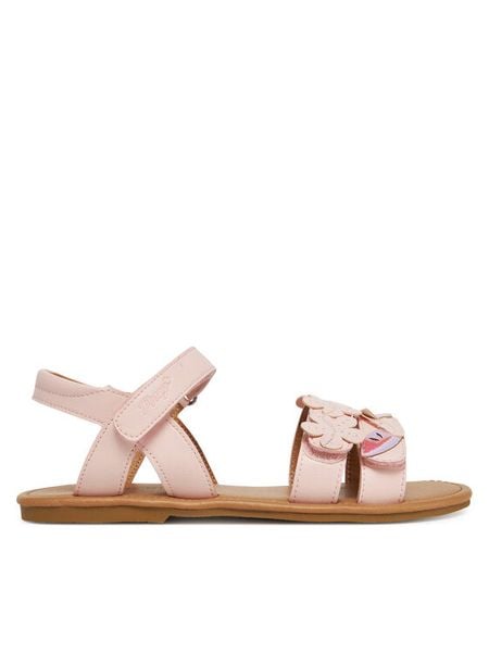 Primigi Sandały 7937911 D Różowy. Czerwone sandały dziewczęce Primigi, ze skóry, bez zapięcia. Za 209.99 zł.