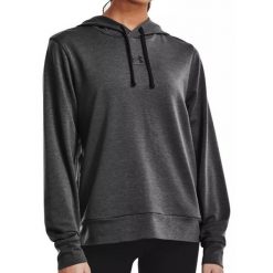 Bluza treningowa damska Under Armour Rival Terry Hoodie. Szare bluzy z kapturem damskie Under Armour, xl. Za 345.00 zł.